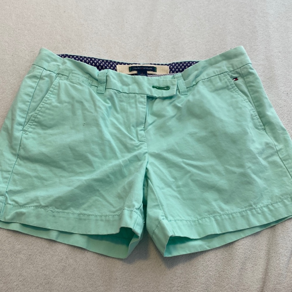 Mint shorts
